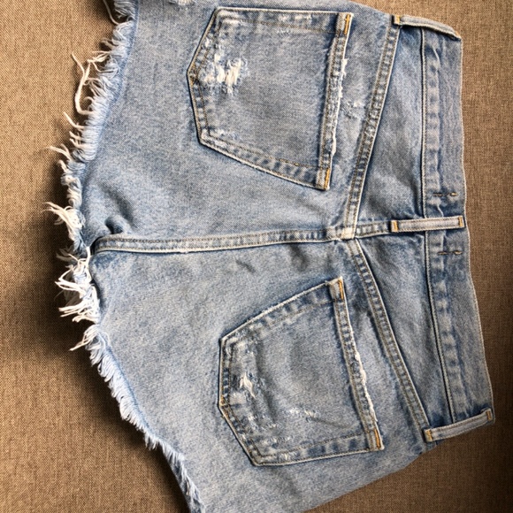 Agolde Parker Vintage Cut Off Shorts Swapmeet NWT - Picture 4 of 4
